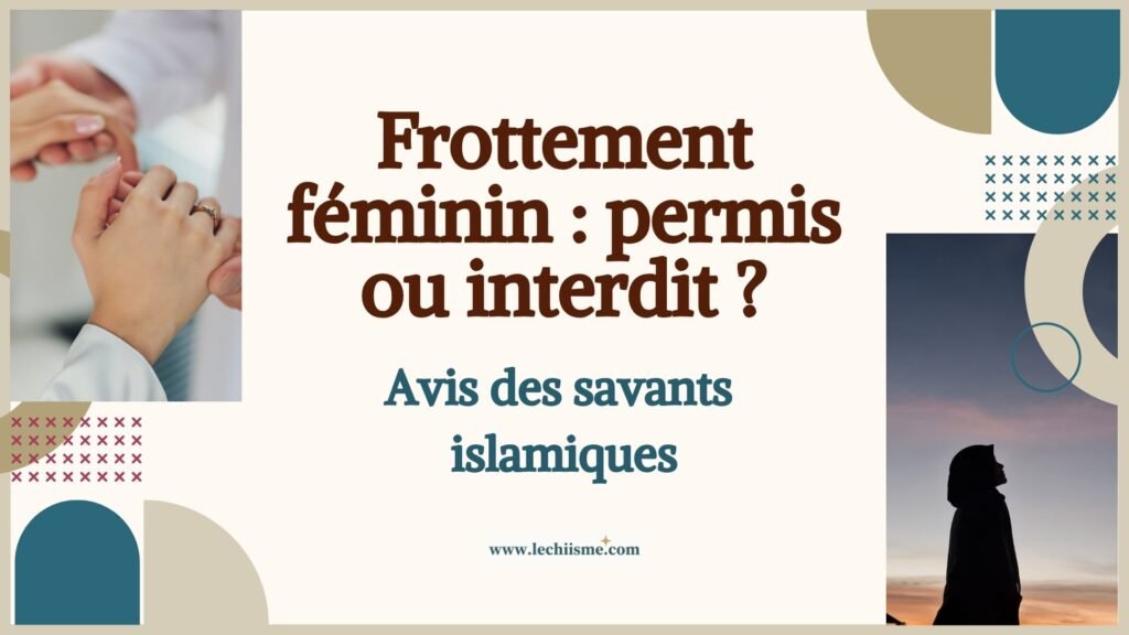 Frottement des femmes en islam, avis des savants sur la masturbation féminine