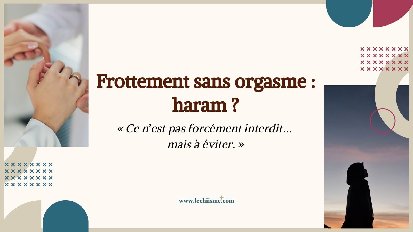 Frottement féminin en islam sans orgasme