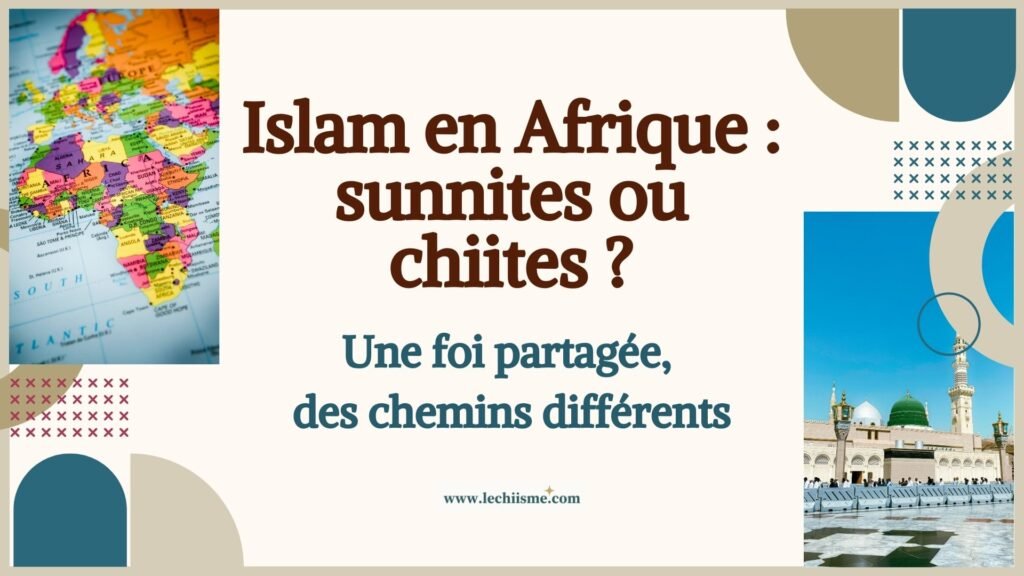 Répartition des musulmans sunnites et chiites en Afrique