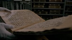 Texture du Codex Mashhad Coran 1e siècle