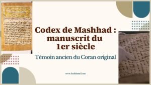 manuscrit coran codex mashhad