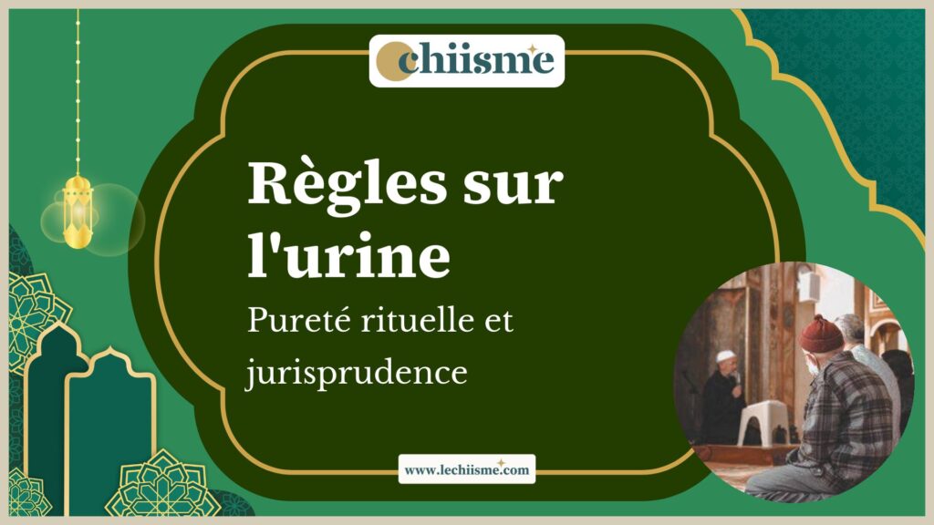 Règles de pureté rituelle sur l'urine en islam chiite